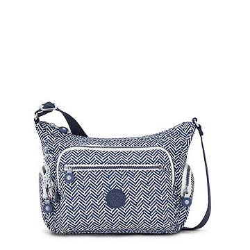 Torba Crossbody Kipling Gabbie Small Printed Szare | PL 2069OK